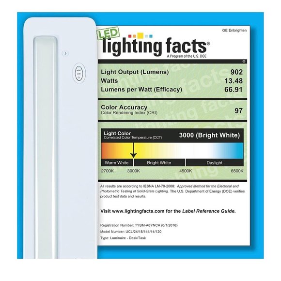 GE Enbrighten Under Cabinet White Light 18" - Picture 5 of 7